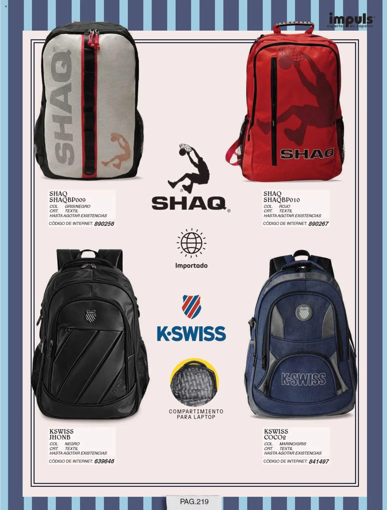 Nuevas ofertas de Impuls válidas en toda la República Mexicana desde el 01/07/2026. ¡Encuentra las mejores ofertas en Impuls catálogo Caballero! | Página: 221 | Productos: Zapatos
