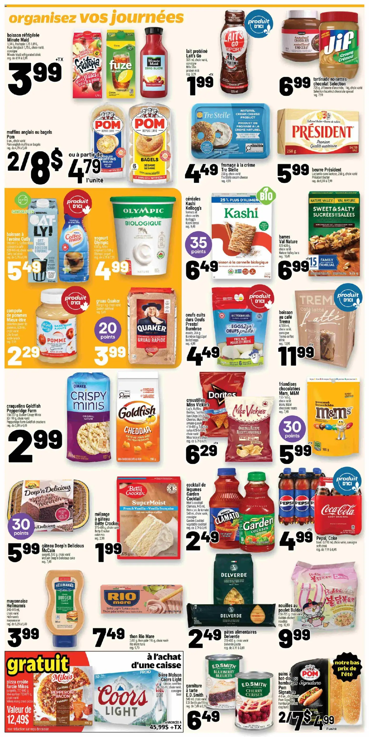 Metro flyer valid from Jun 25, 2026 | Page: 14 | Products: Chips, Milk, Eggs, Chicken