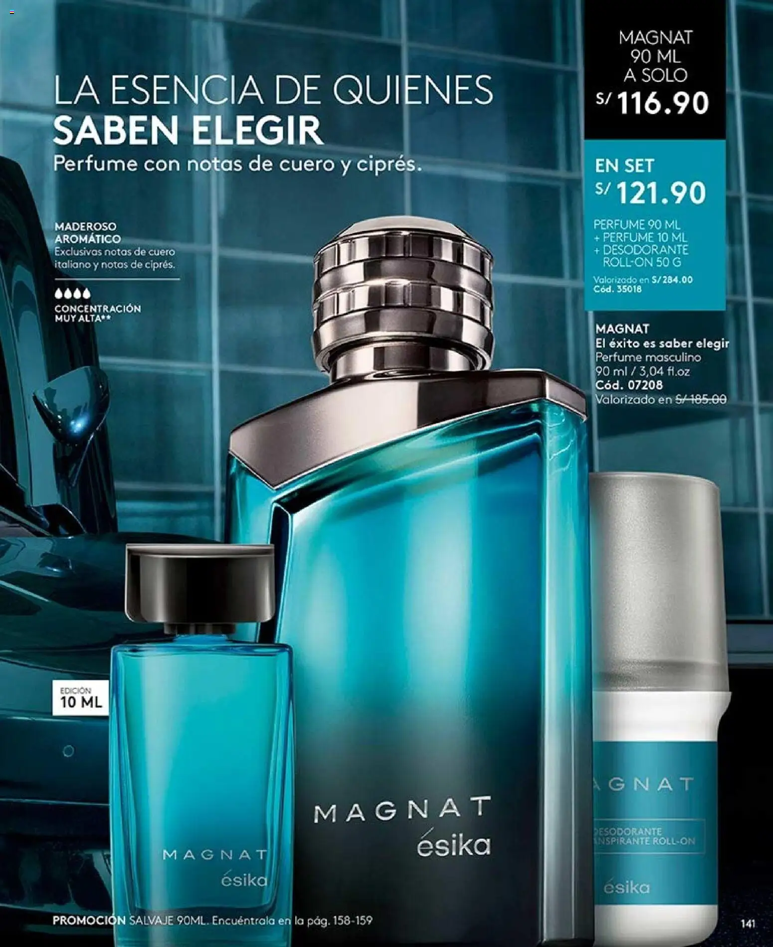 Catálogo Ésika válido desde 02/08/2026 | Página: 153 | Productos: Desodorante, Perfume