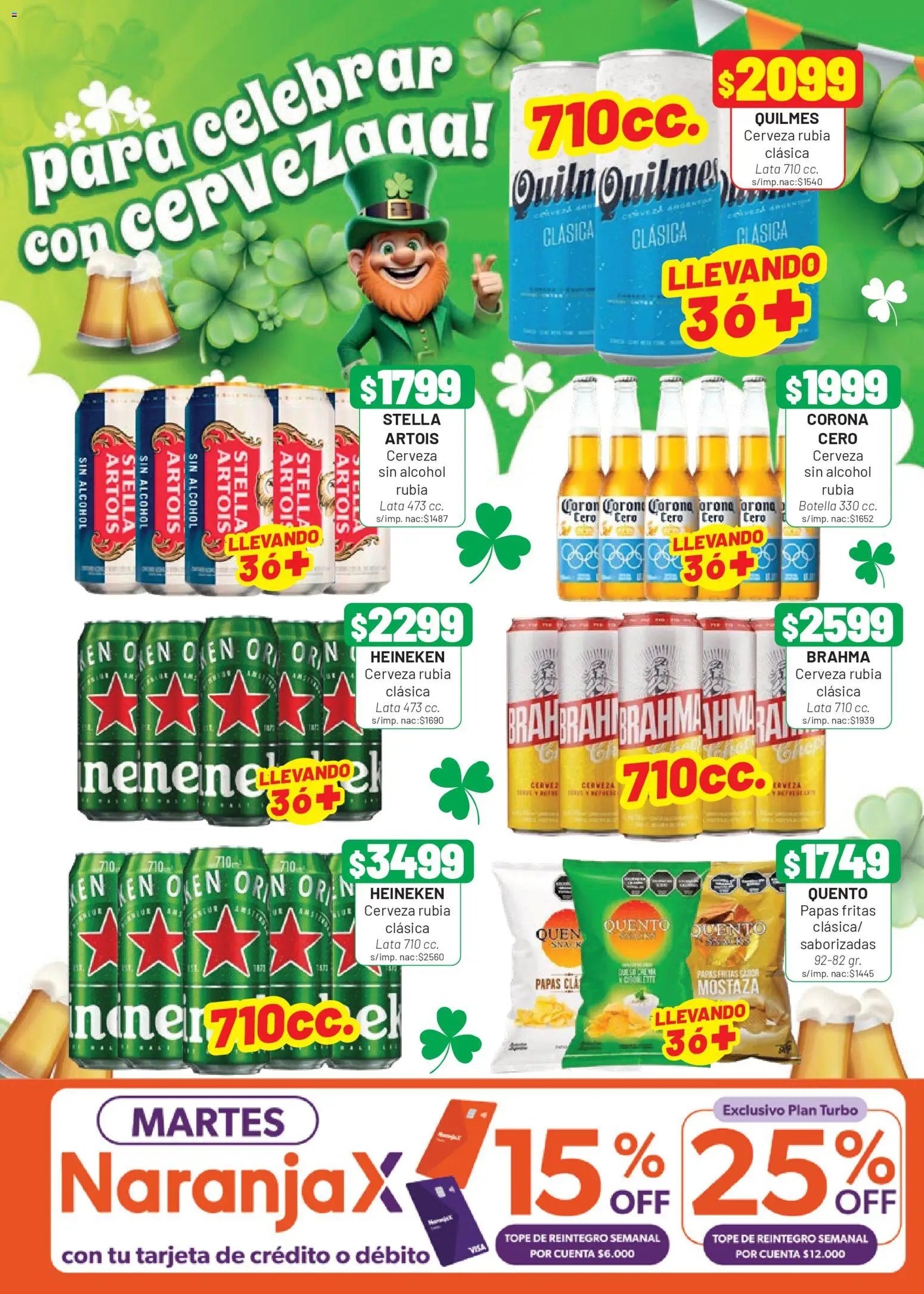 Almacor catálogo │ válido desde el 12.03.2026 | Página: 5 | Productos: Botella, Mostaza, Cerveza, Papas fritas