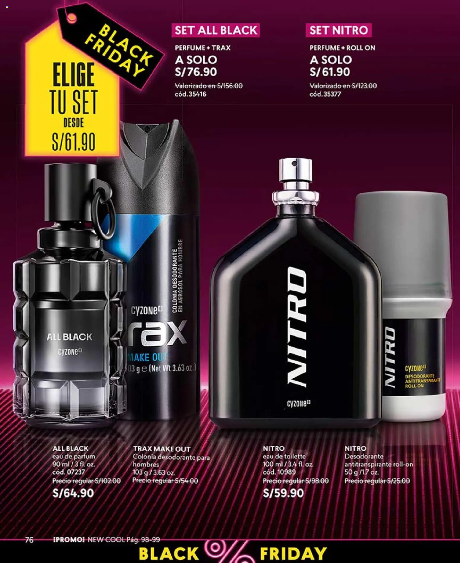 Catálogo CyZone válido desde 03/10/2026 | Página: 90 | Productos: Desodorante, Antitranspirante, Perfume, EAU de Toilette