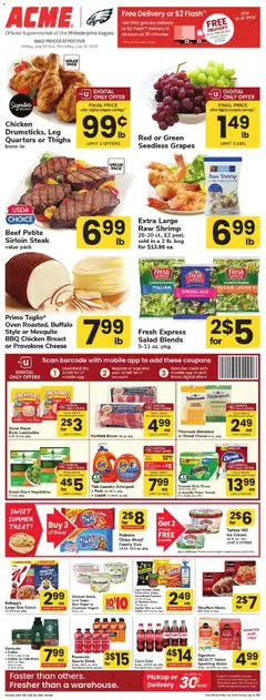 Preview of Acme weekly ads valid from 07/10/2026