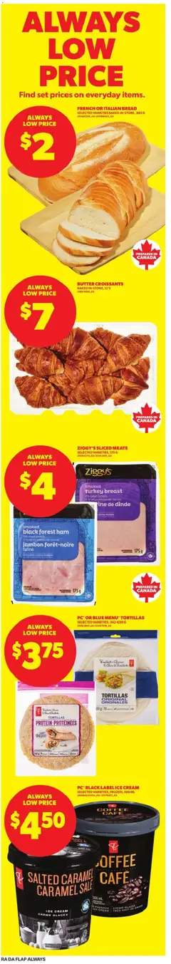Preview of Atlantic Superstore weekly flyer / circulaire from shop Atlantic Superstore valid from Jun 25, 2026 | Page: 8 | Products: Cream, Turkey, Butter, Bread