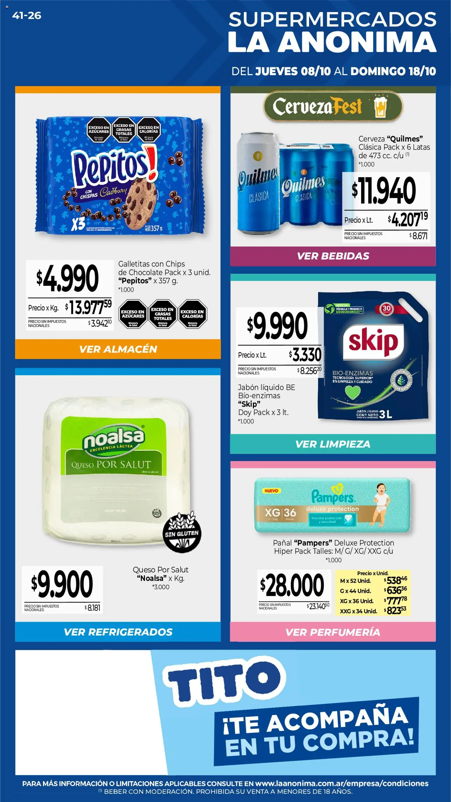 La Anonima catálogo │ válido desde el 08/10/2026 | Página: 1