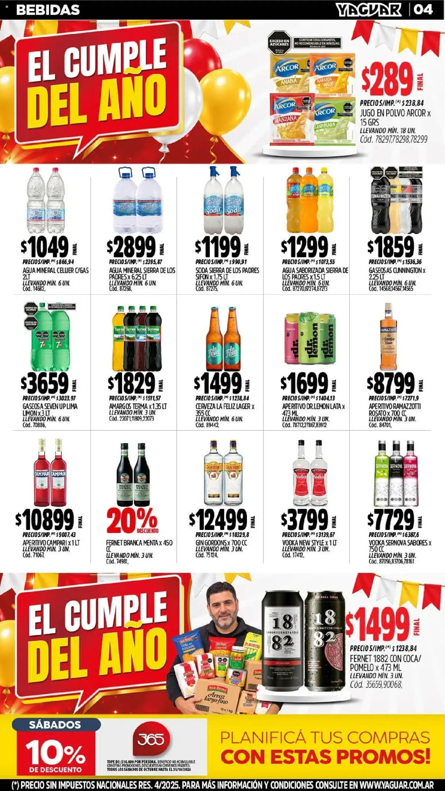 Yaguar - Oferta Semanal Mar del Plata │ válido desde el 26/10/2026 | Página: 5