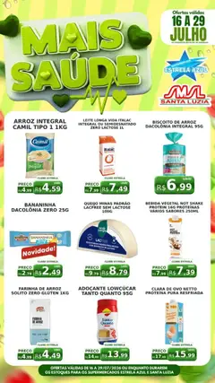 Estrela Azul ofertas Saudáveis - Pré-Visualização do folheto da loja Estrela Azul, válido de 16/07/2026