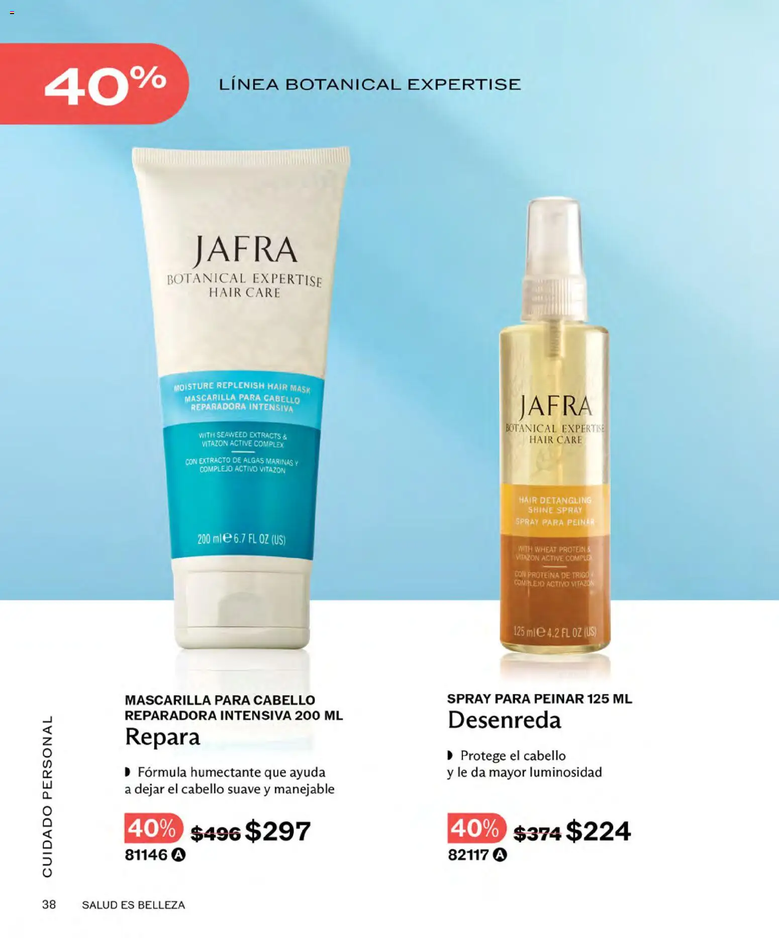 Nuevas ofertas de JAFRA válidas en toda la República Mexicana desde el 01.04.2026. ¡Encuentra las mejores ofertas en JAFRA catálogo! | Página: 38 | Productos: Mascarilla
