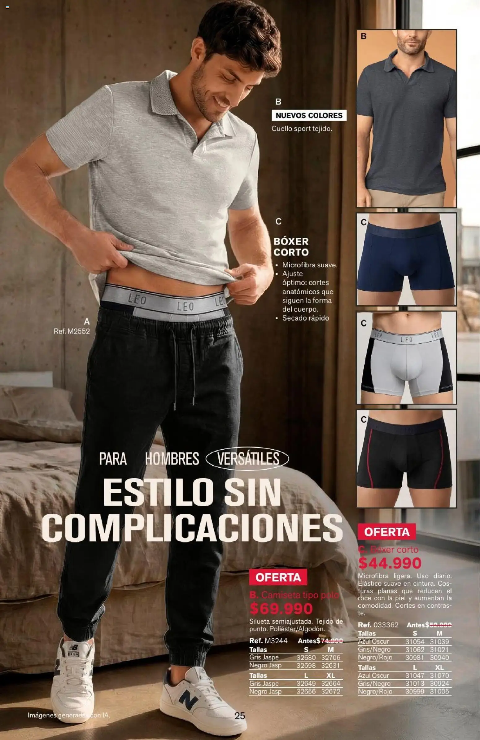 Leonisa revista - valida desde el 04/08/2026 | Página: 25 | Productos: Camiseta, Cuello