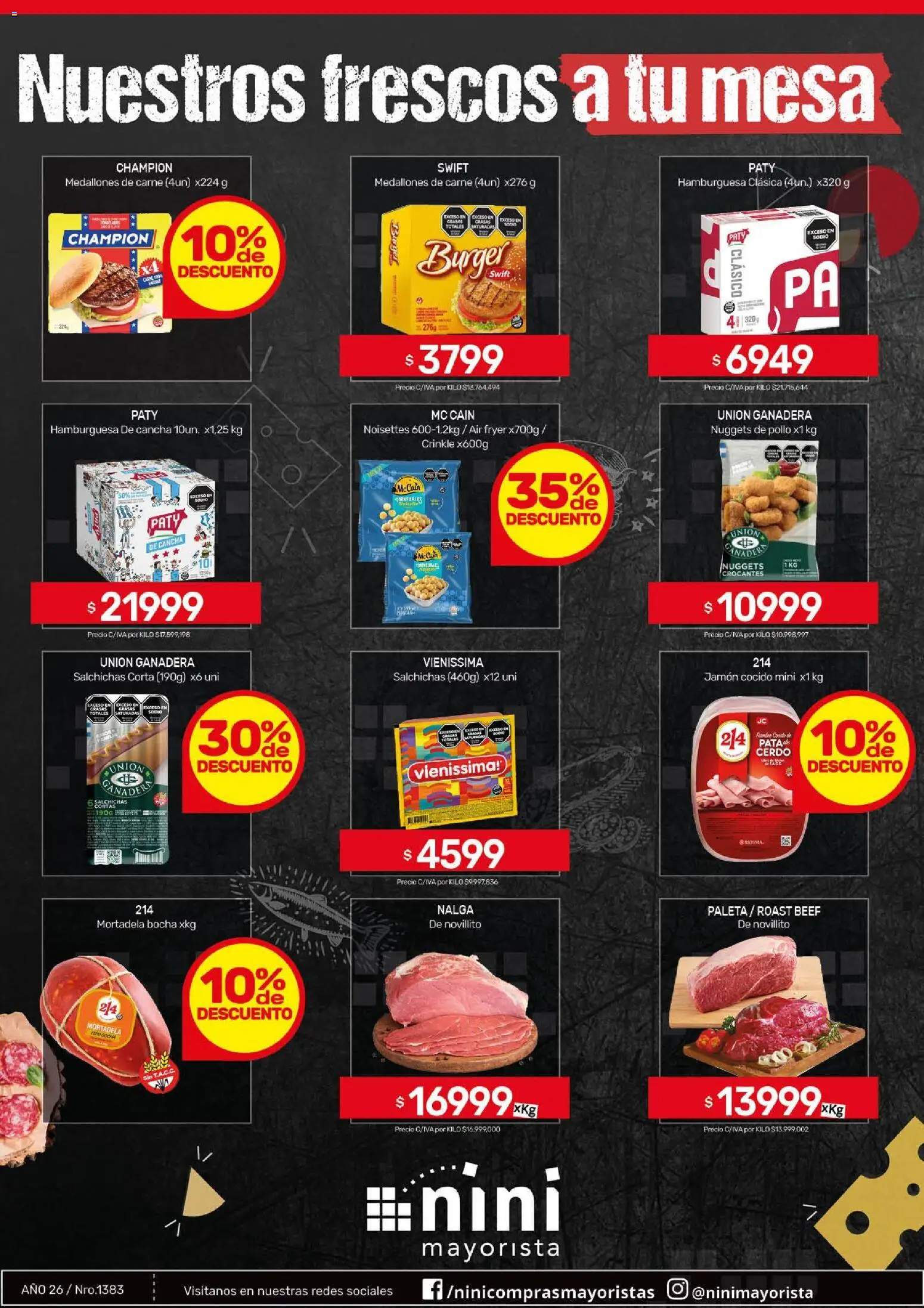 Revista de ofertas NINI Mayorista - Página 40 - Ofertas válidas hasta el 1 de noviembre de 2026