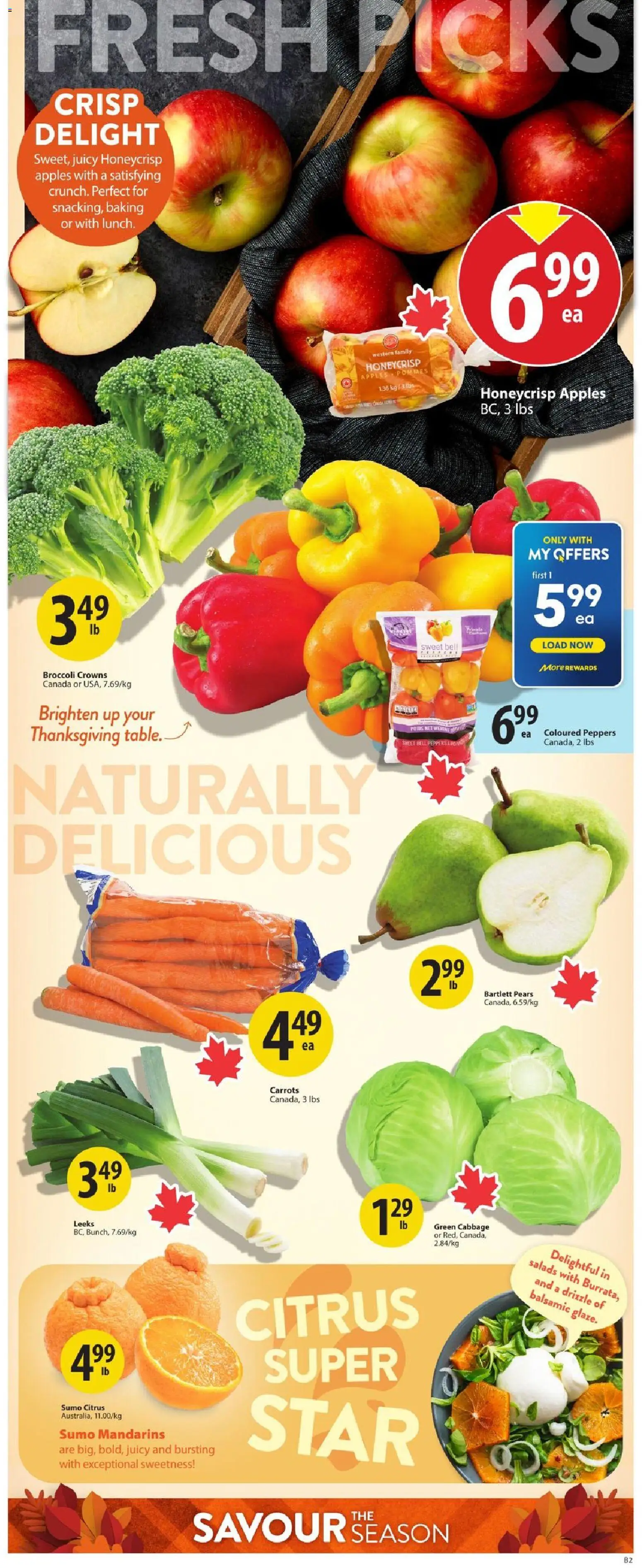 Save on foods flyer valid from Oct 1, 2026 | Page: 4