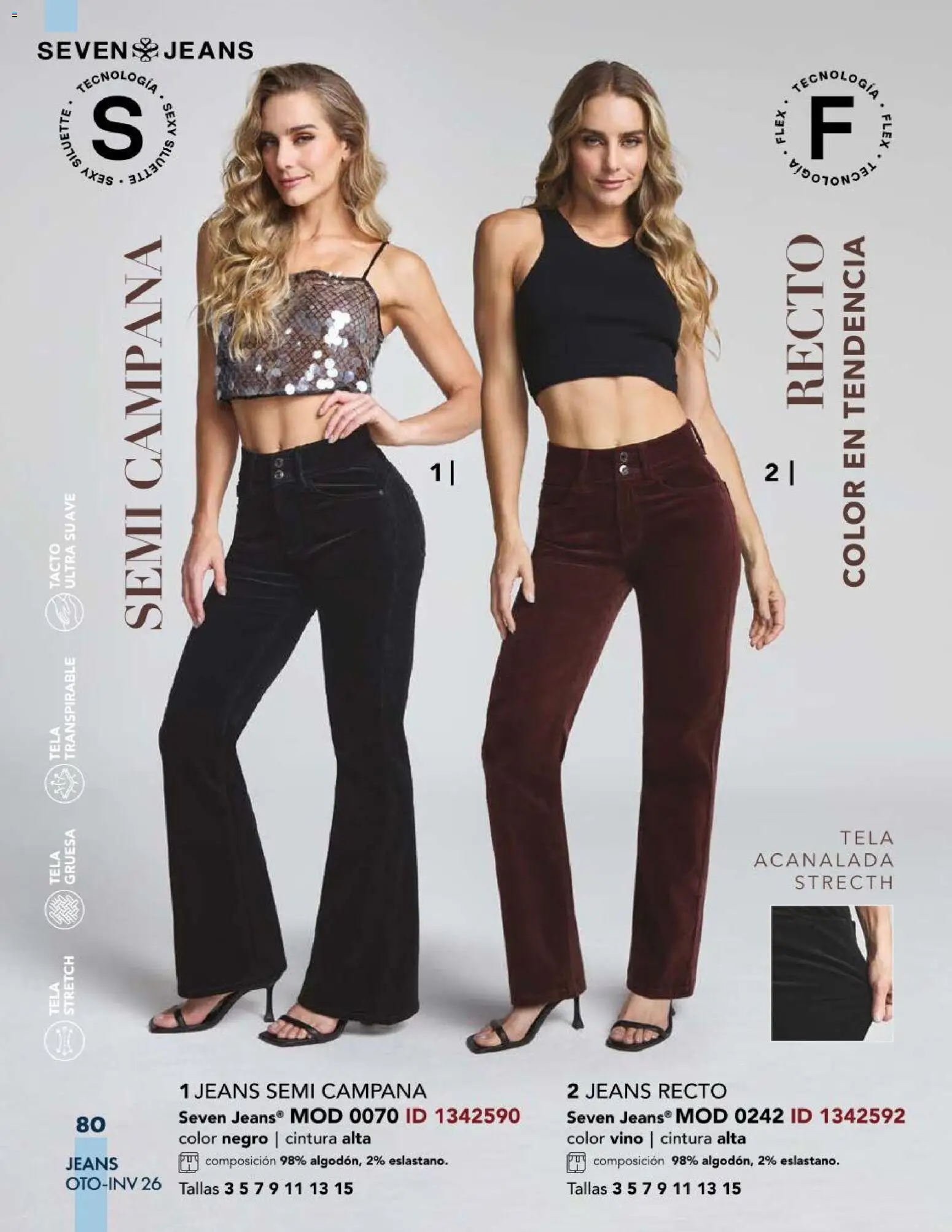 Nuevas ofertas de Price Shoes válidas en toda la República Mexicana desde el 03/08/2026. ¡Encuentra las mejores ofertas en Price Shoes catálogo Jeans! | Página: 80 | Productos: Vino, Campana