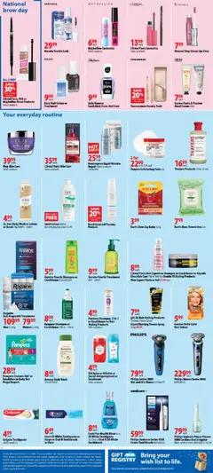 Preview of London Drugs weekly flyer / circulaire from shop London Drugs valid from Oct 2, 2026 | Page: 3 | Products: Toothbrush, Fragrance, Shampoo, Oral irrigator
