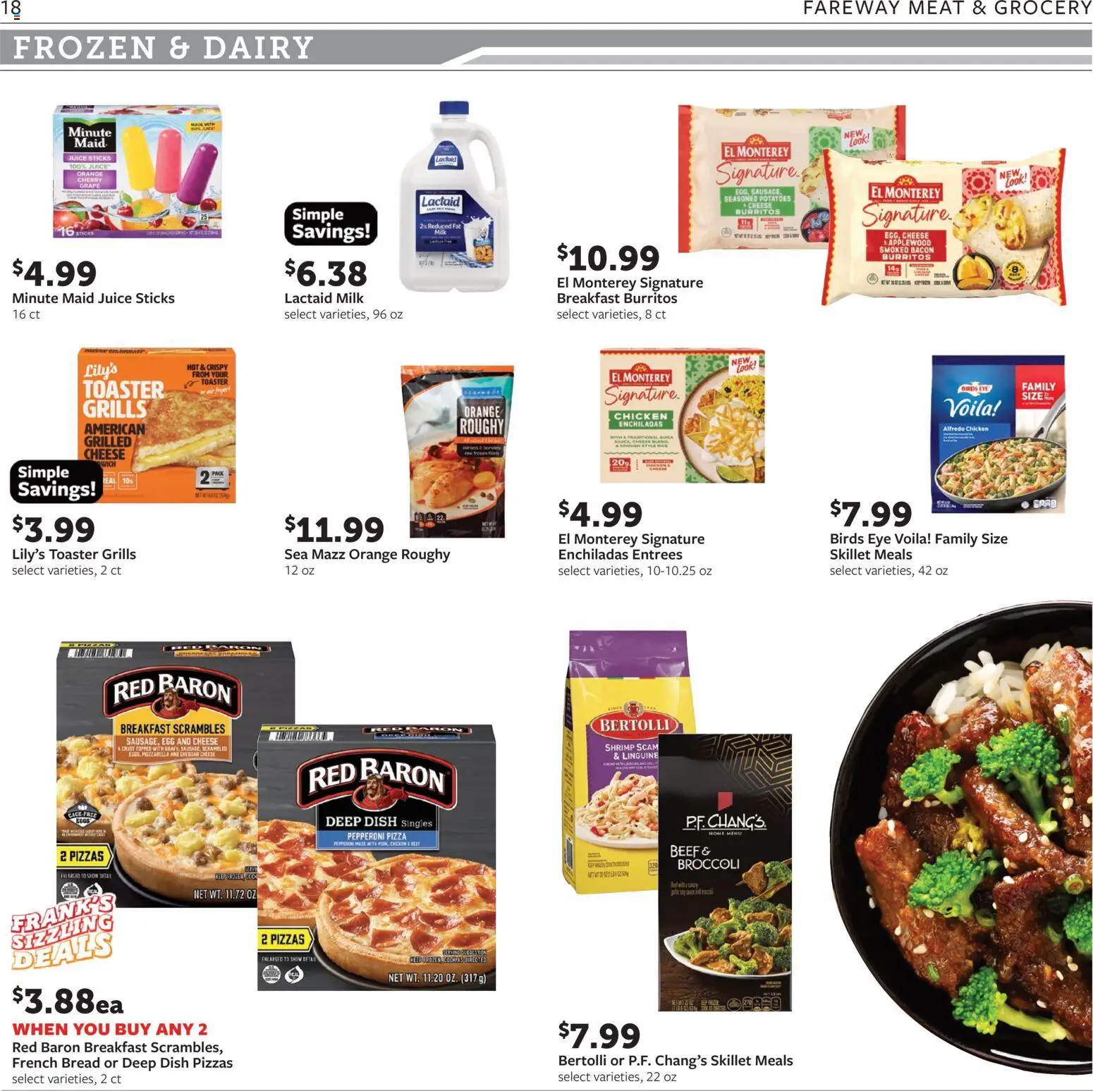 Fareway Weekly Ad - valid from 08/10/2026 | Page: 18 | Products: Toaster, Chicken, Bread, Beef