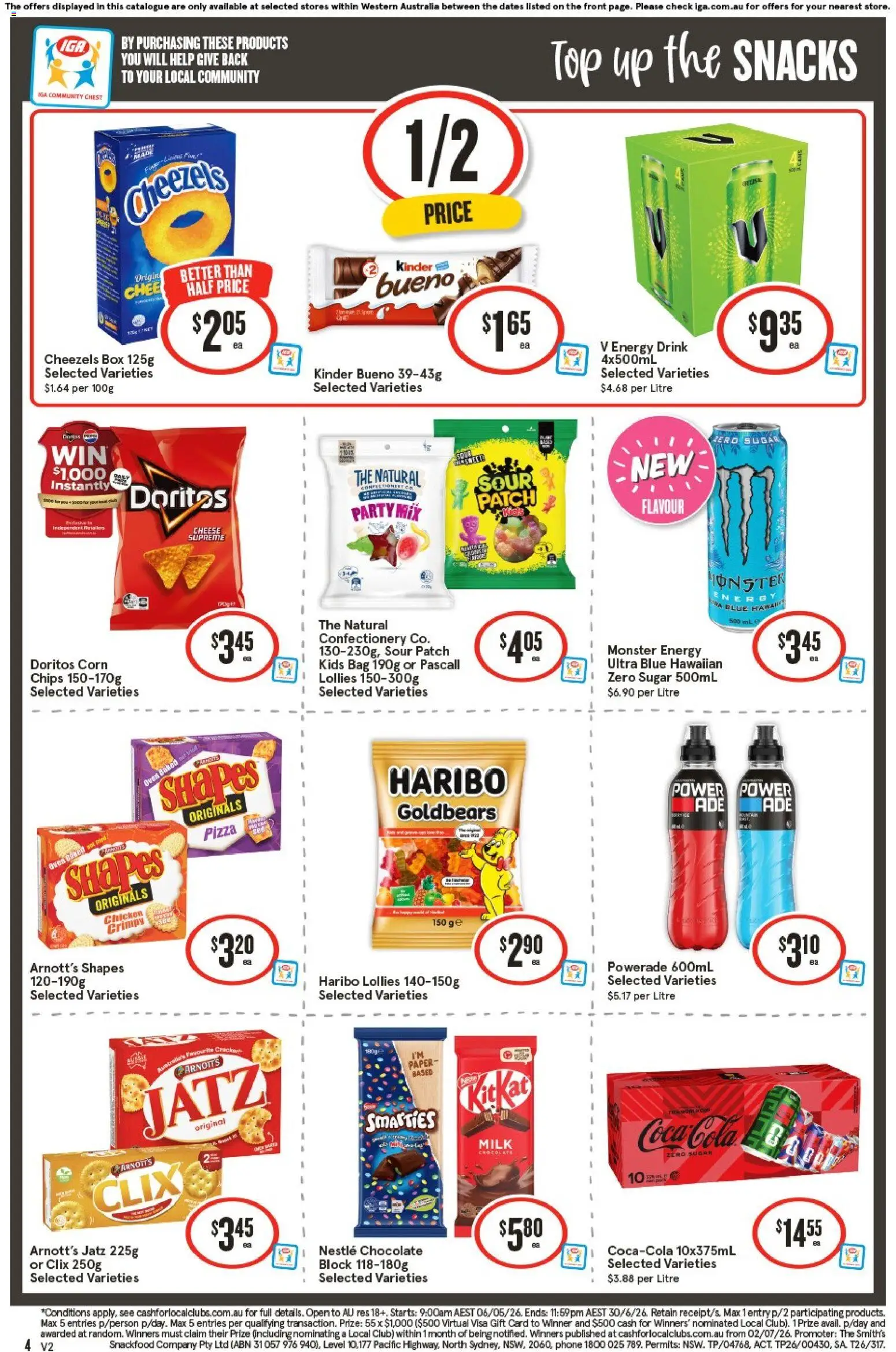 IGA catalogue - valid from 17.06.2026 | Page: 5 | Products: Box, Coca Cola, Lollies, Oven