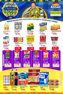 Assaí Atacadista ofertas - Pré-Visualização do folheto da loja Assaí Atacadista, válido de 22.06.2026