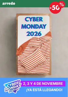 Vista previa Arredo - Cyber Monday aviso válido desde el 29/10/2026