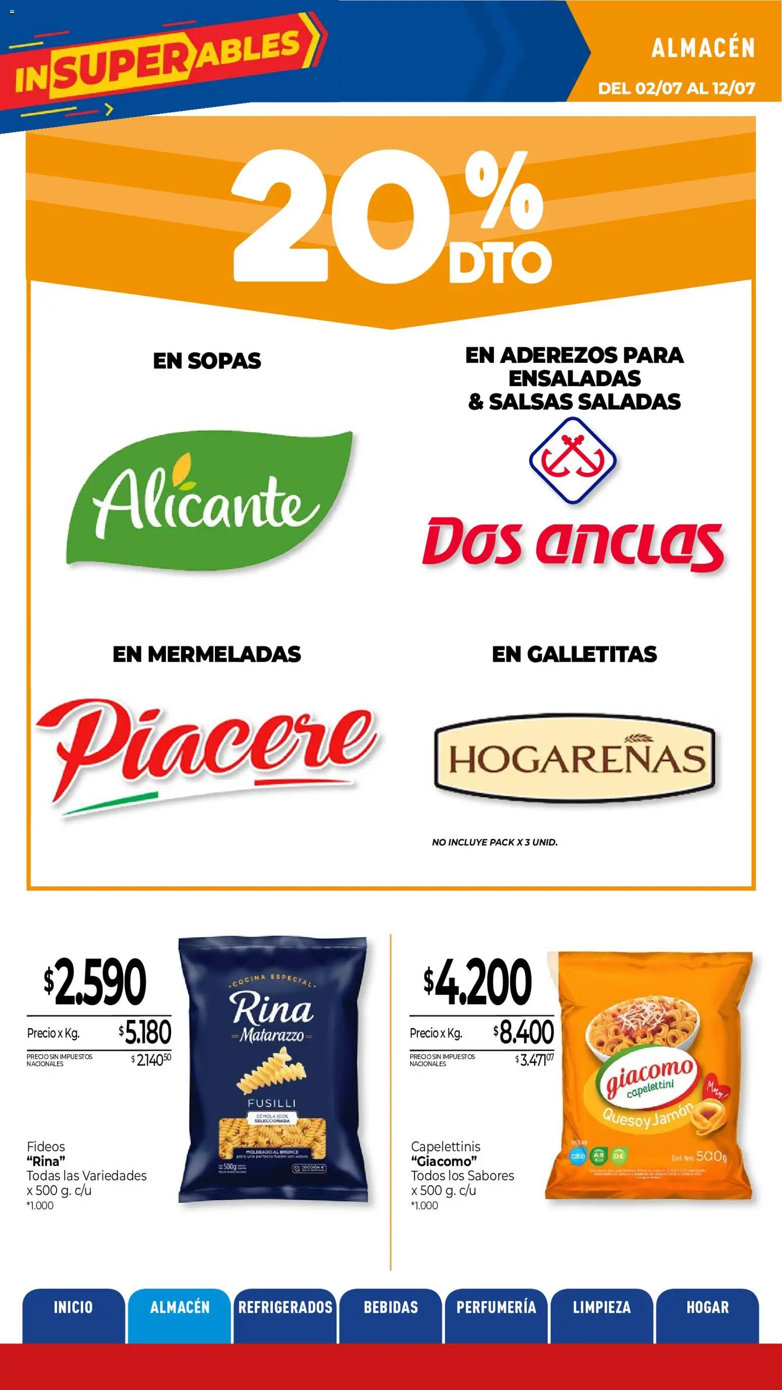 La Anonima catálogo │ válido desde el 02/07/2026 | Página: 12
