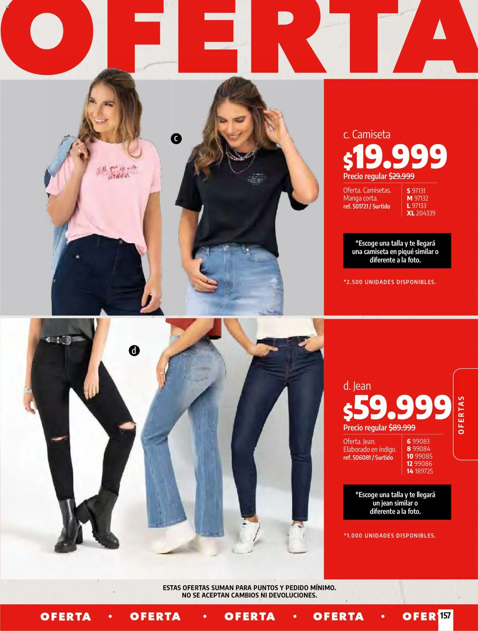 Pacifika revista - valida desde el 01.03.2026 | Página: 159 | Productos: Té, Jean, Camiseta