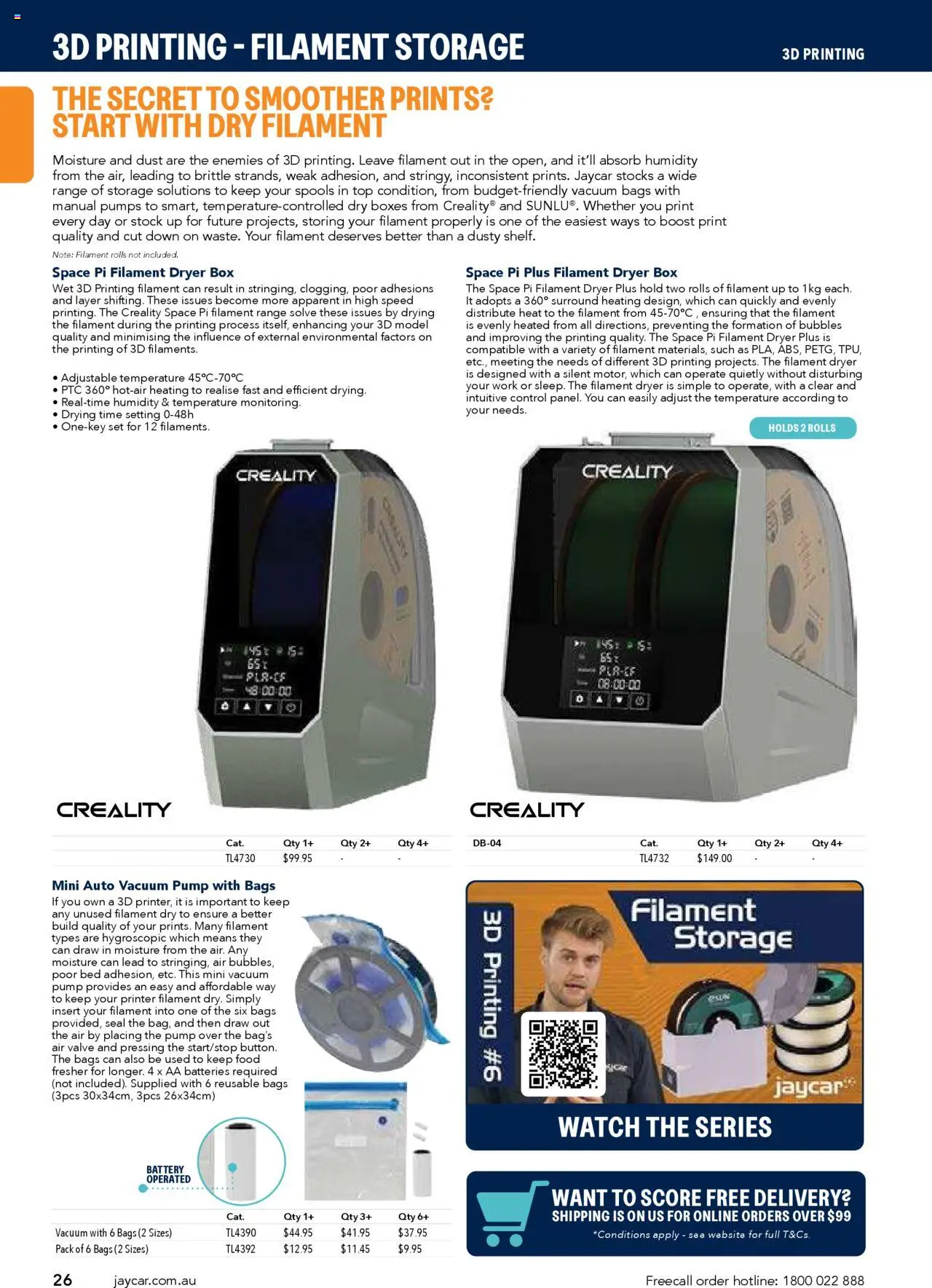 Jaycar catalogue - valid from 09/07/2025 | Page: 26 | Products: Food, Box, Battery, Batteries
