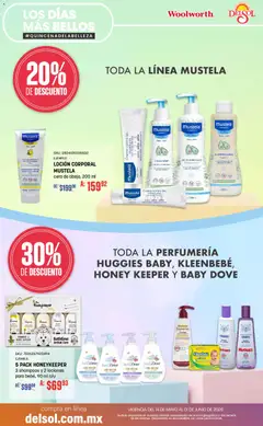 Vista previa de Del Sol y Woolworth catálogo, nuevo folleto de la tienda, válido en México a partir del 14.05.2026 | Página: 27