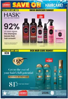 Preview of Chemist Warehouse catalogue - valid from 07/09/2026 | Page: 35 | Products: Shampoo, Conditioner, Oil, Hair oil