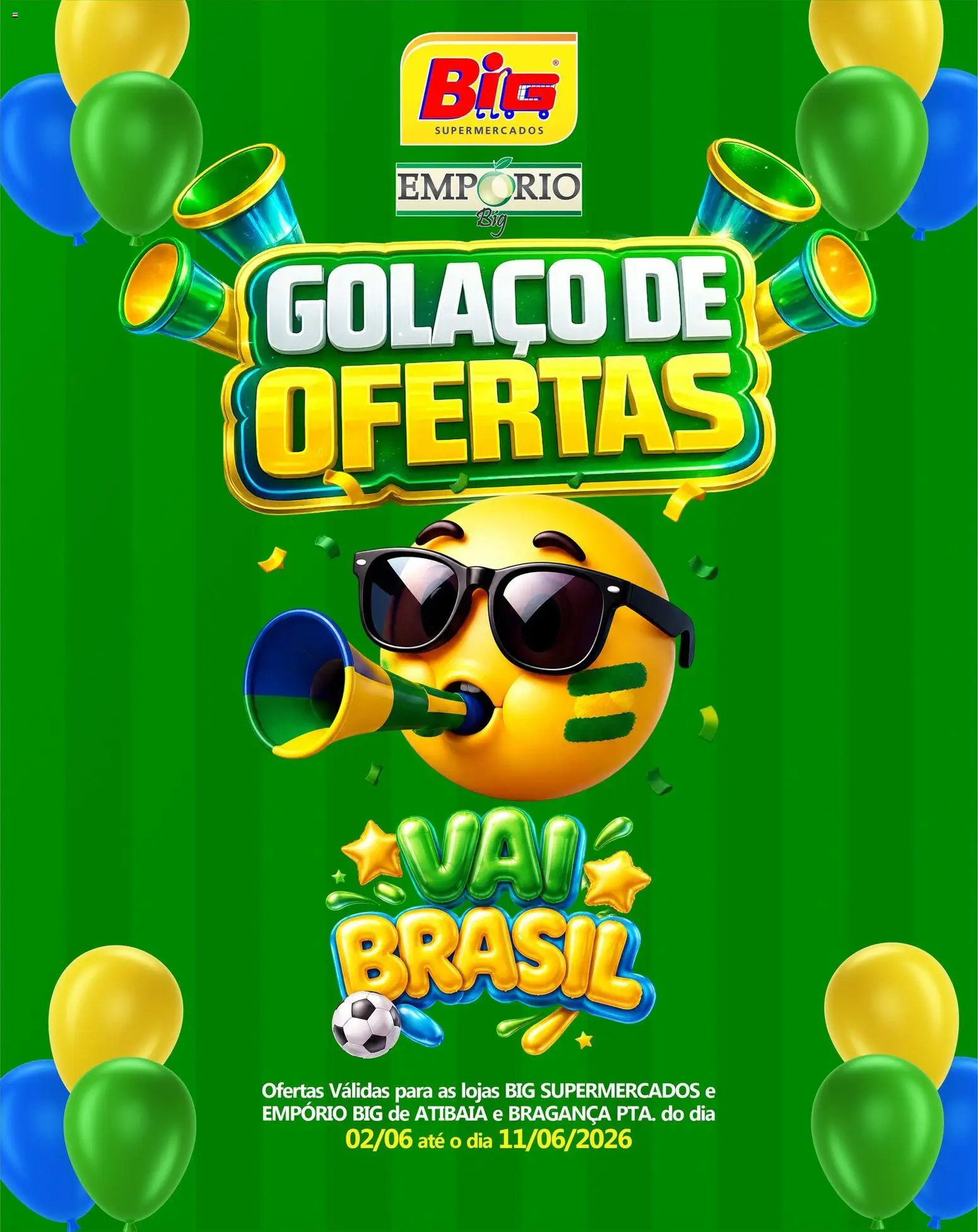 Big Supermercados Folheto - válido de 02.06.2026 | Página: 1