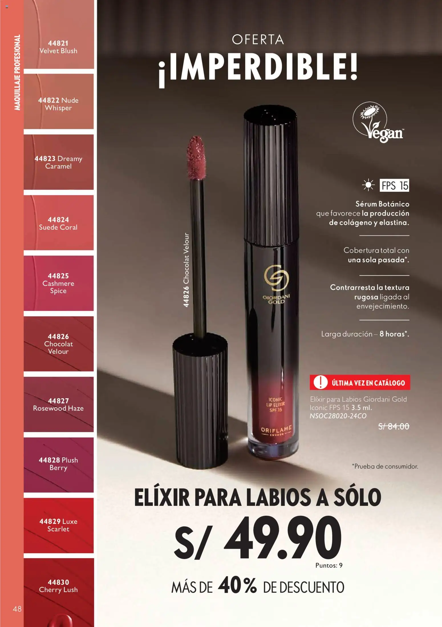 Catálogo Oriflame válido desde 24/10/2026 | Página: 48