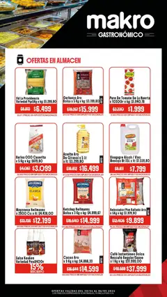 Vista previa Makro Ofertas Gastronómico válido desde el 30.04.2026 | Página: 3 | Productos: Harina, Vinagre, Ketchup, Garbanzos