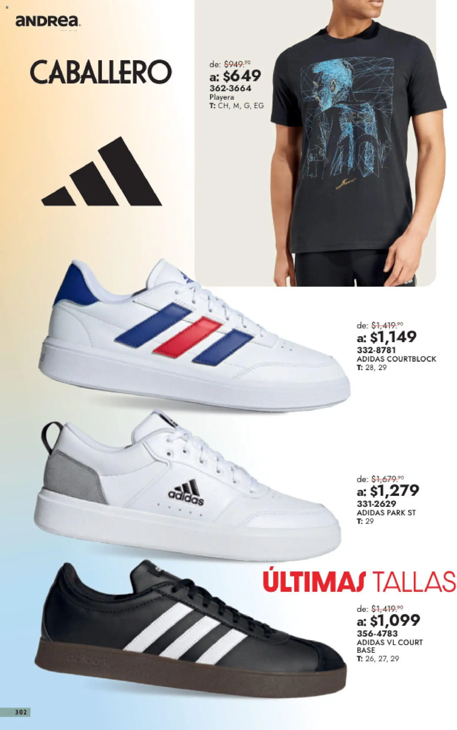 Nuevas ofertas de Andrea válidas en toda la República Mexicana desde el 26/07/2026. ¡Encuentra las mejores ofertas en Andrea catálogo Outlet! | Página: 302