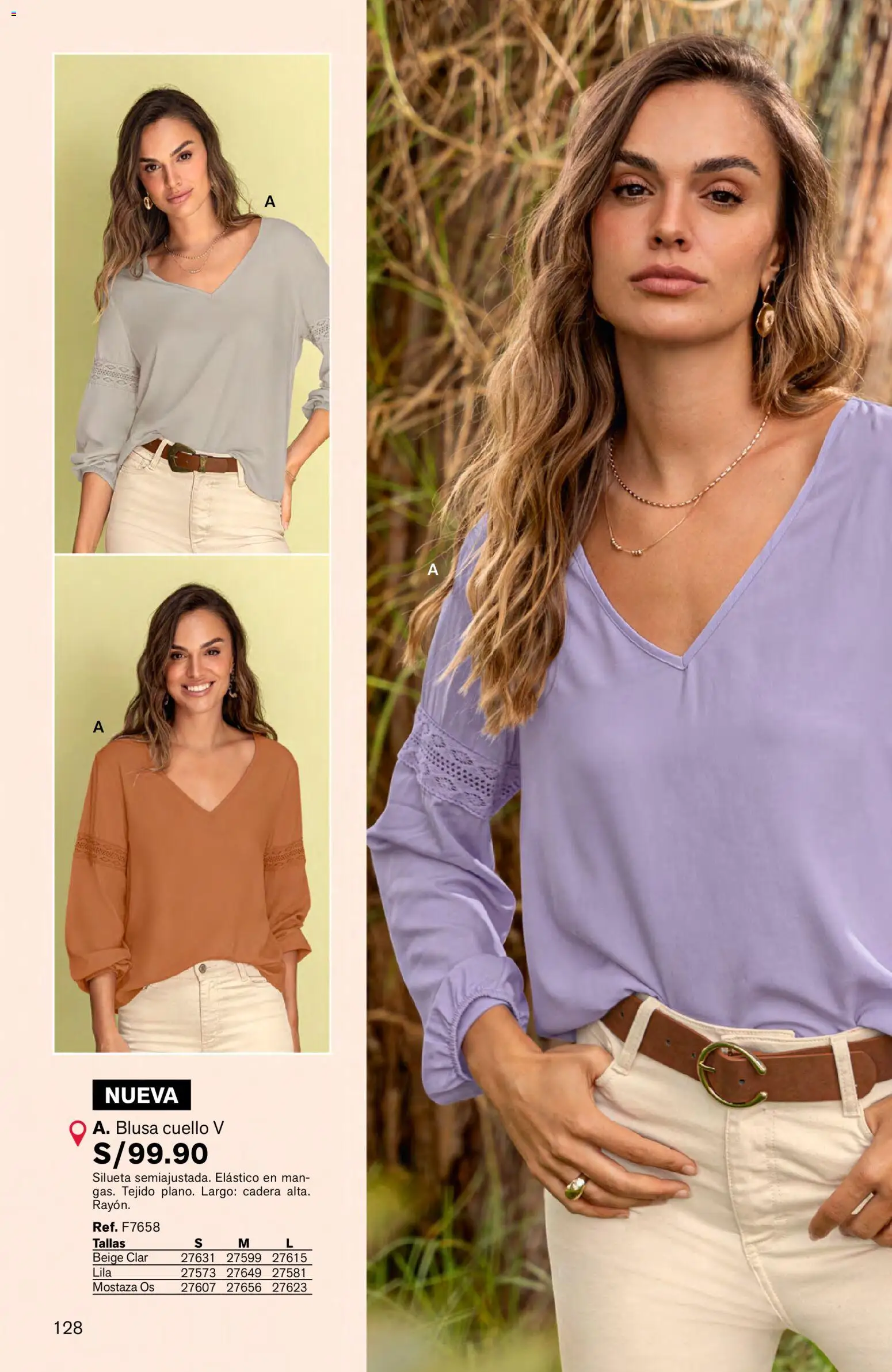 Catálogo Leonisa válido desde 04.06.2026 | Página: 128 | Productos: Blusa