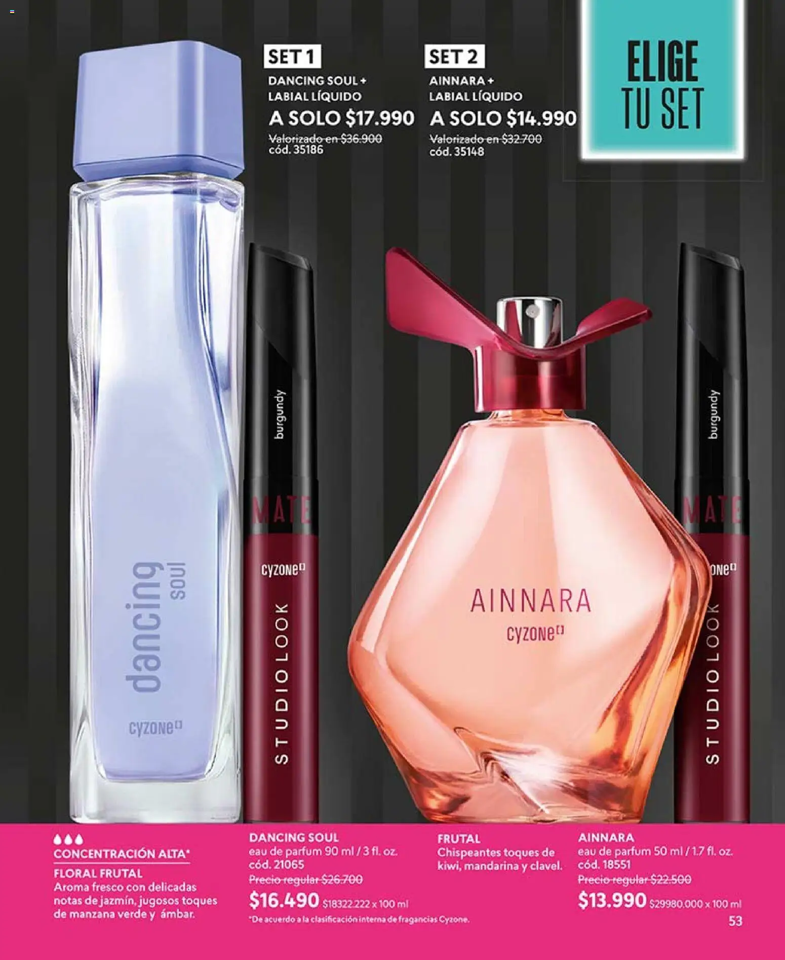 Catálogo CyZone Campaña 6 │ válido desde el 31.03.2026 | Página: 53 | Productos: Manzana, Labial