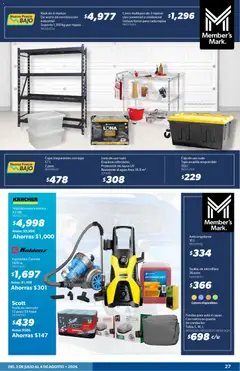 Vista previa de Aspiradora Canister 1400 w, Koblenz, nuevo folleto de la tienda, válido en México a partir del 03/07/2026 | Página: 27