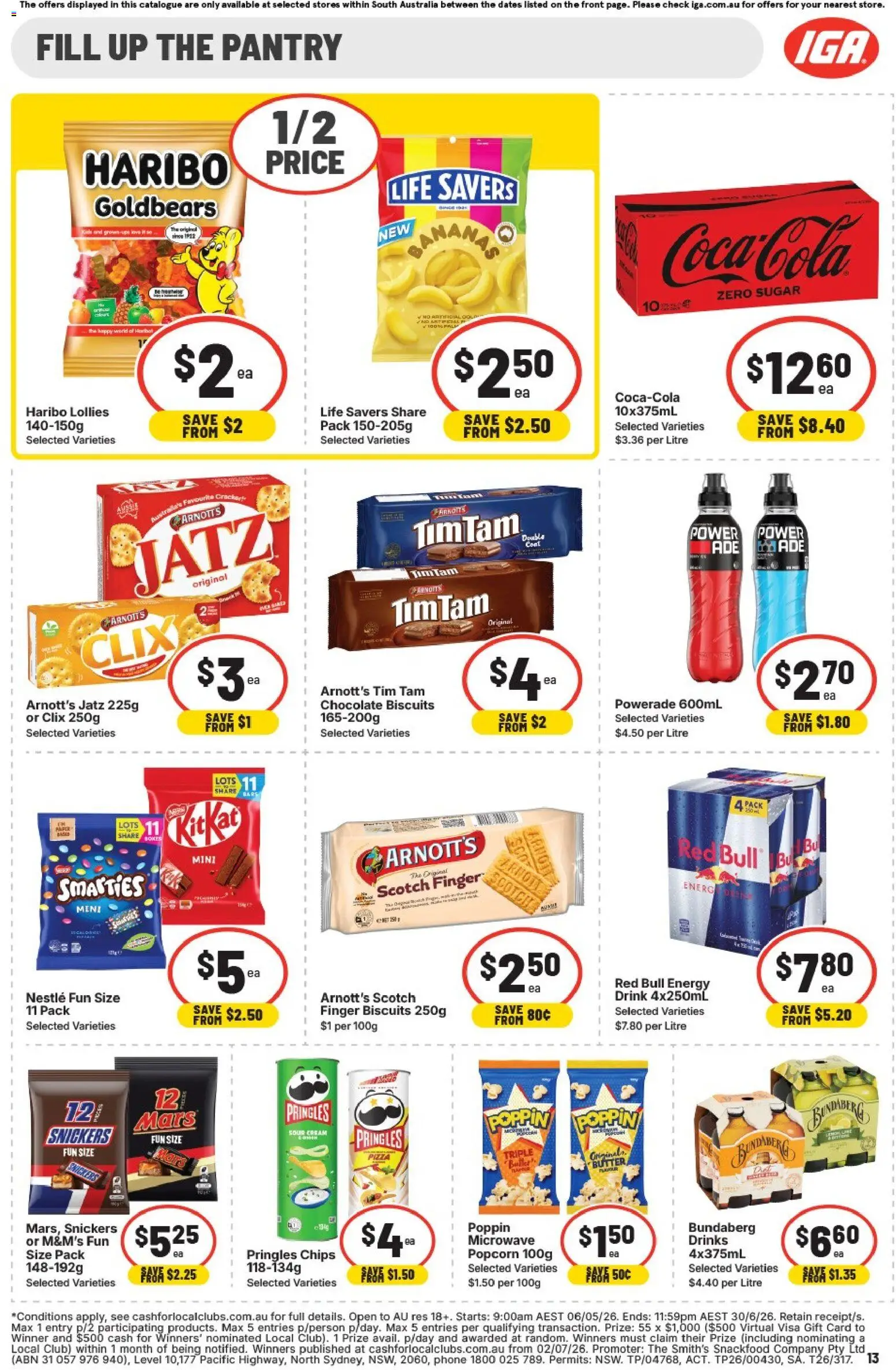 IGA catalogue - valid from 20.05.2026 | Page: 10 | Products: Cream, Biscuits, Popcorn, Phone