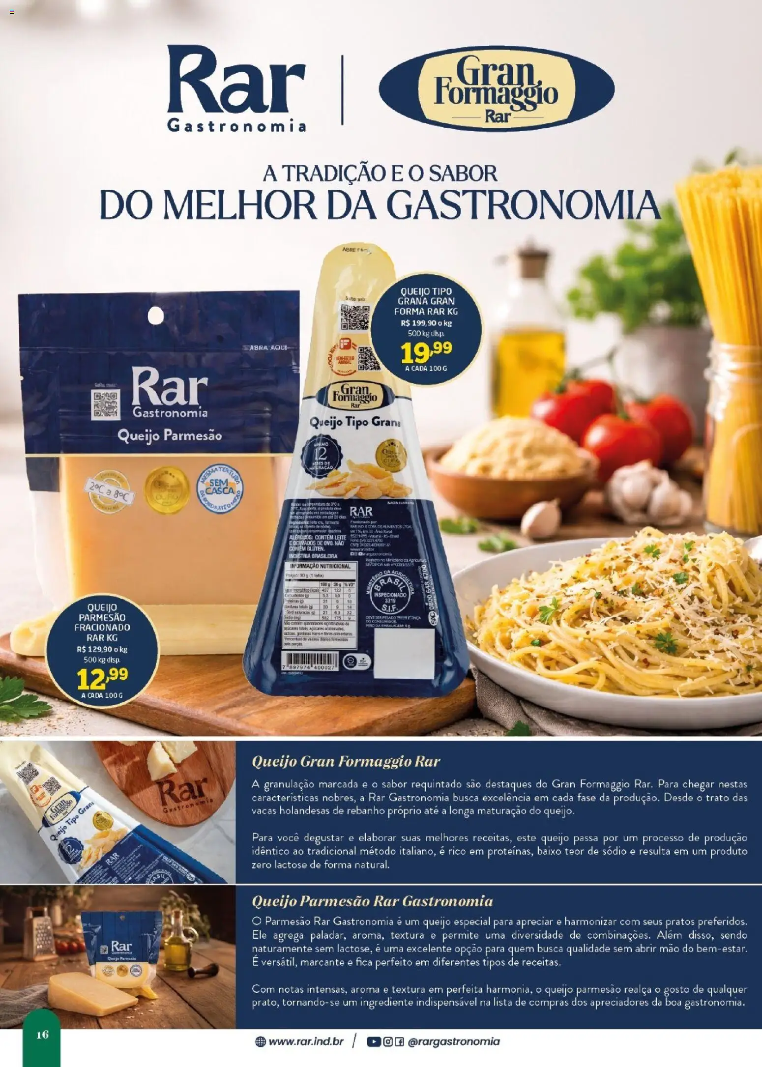 Cooper Folheto - válido de 27.05.2026 | Página: 16 | Produtos: Leite, Queijo, Parmesão, Baixo