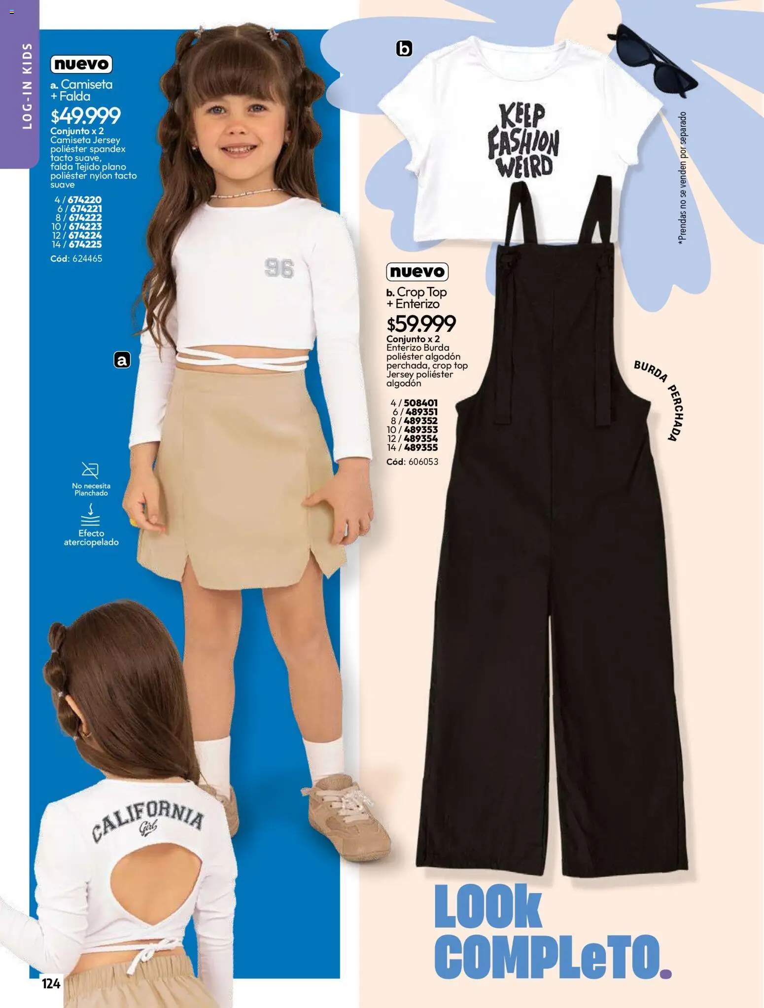 Carmel revista - valida desde el 01/04/2026 | Página: 124 | Productos: Algodón, Top, Conjunto, Enterizo