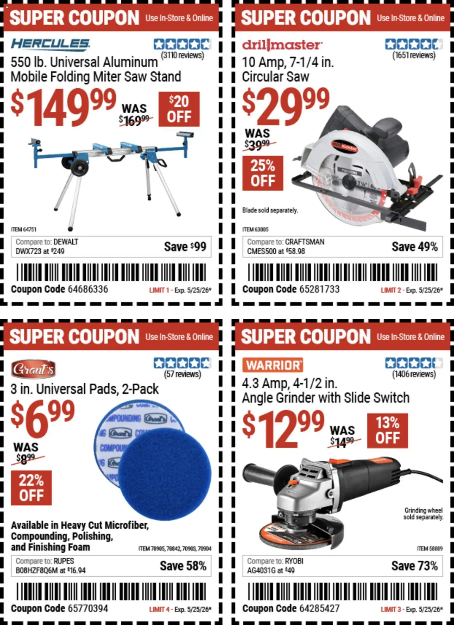 Harbor Freight Weekly Ad - valid from 11.05.2026 | Page: 15