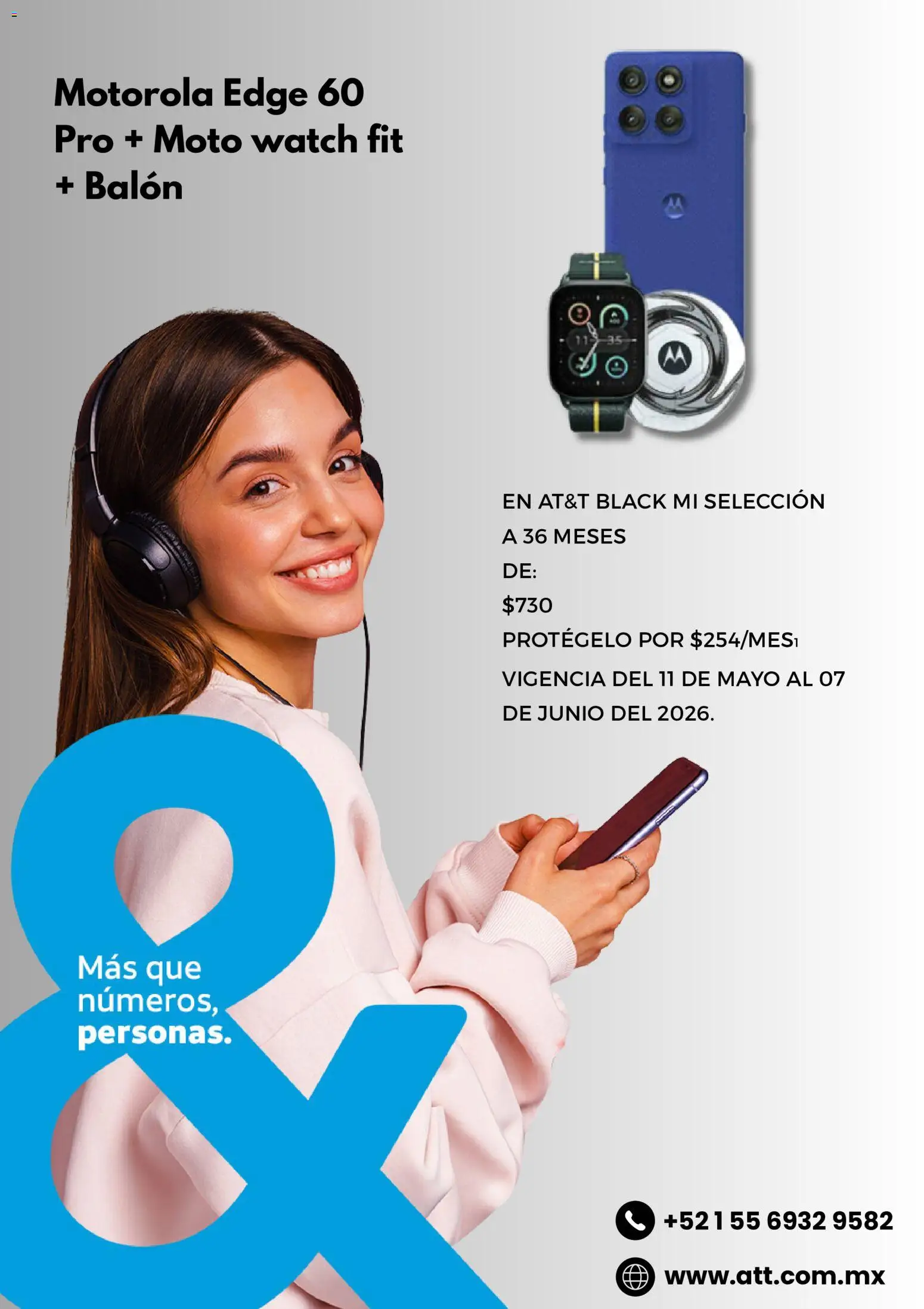 Nuevas ofertas de AT&T válidas en toda la República Mexicana desde el 11.05.2026. ¡Encuentra las mejores ofertas en AT&T catálogo! | Página: 5
