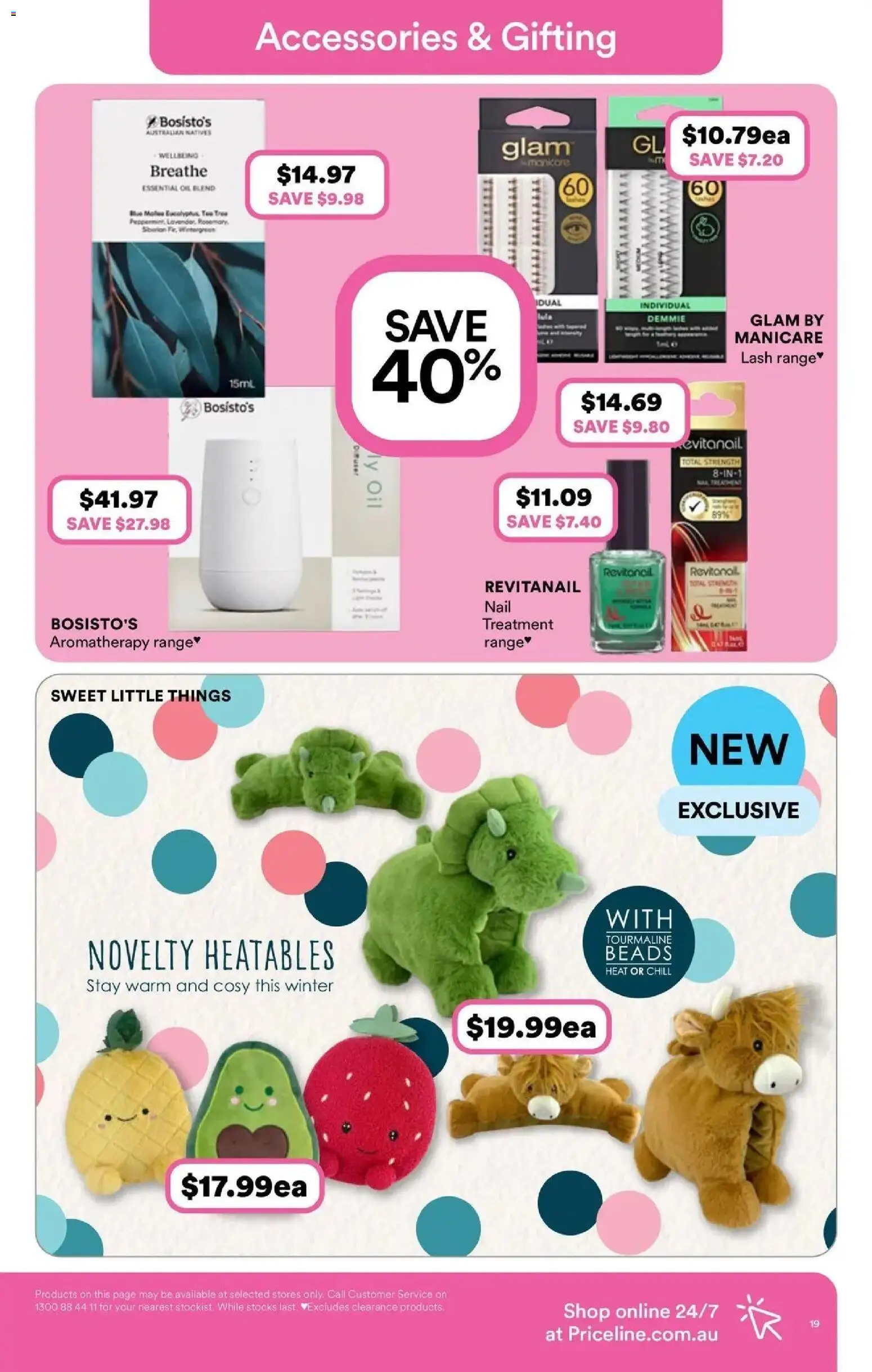 Priceline Pharmacy catalogue - valid from 08.04.2026 | Page: 19 | Products: Oil, Novelty, Accessories, Treatment