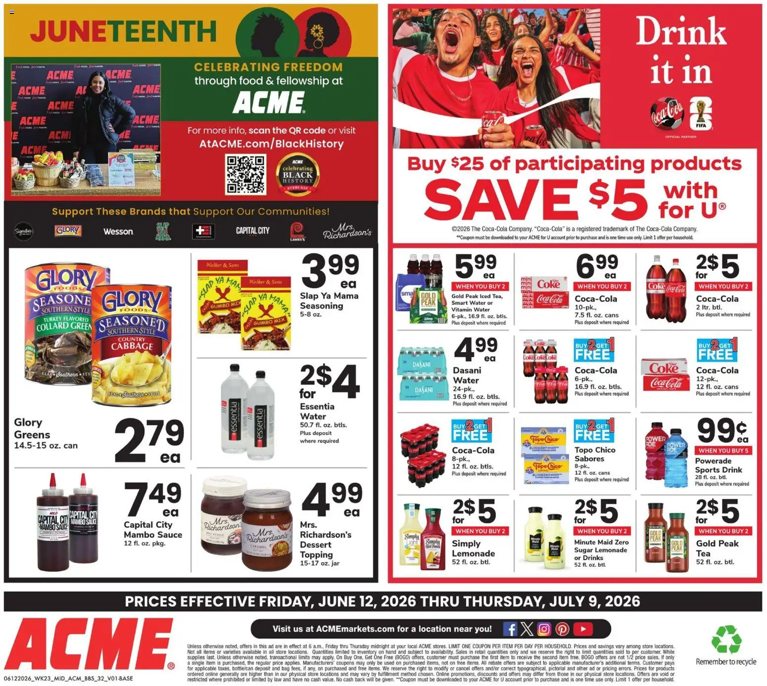 Acme Big Book of Savings - valid from 12.06.2026 | Page: 32 | Products: Vitamin, Water, Sugar, Cabbage