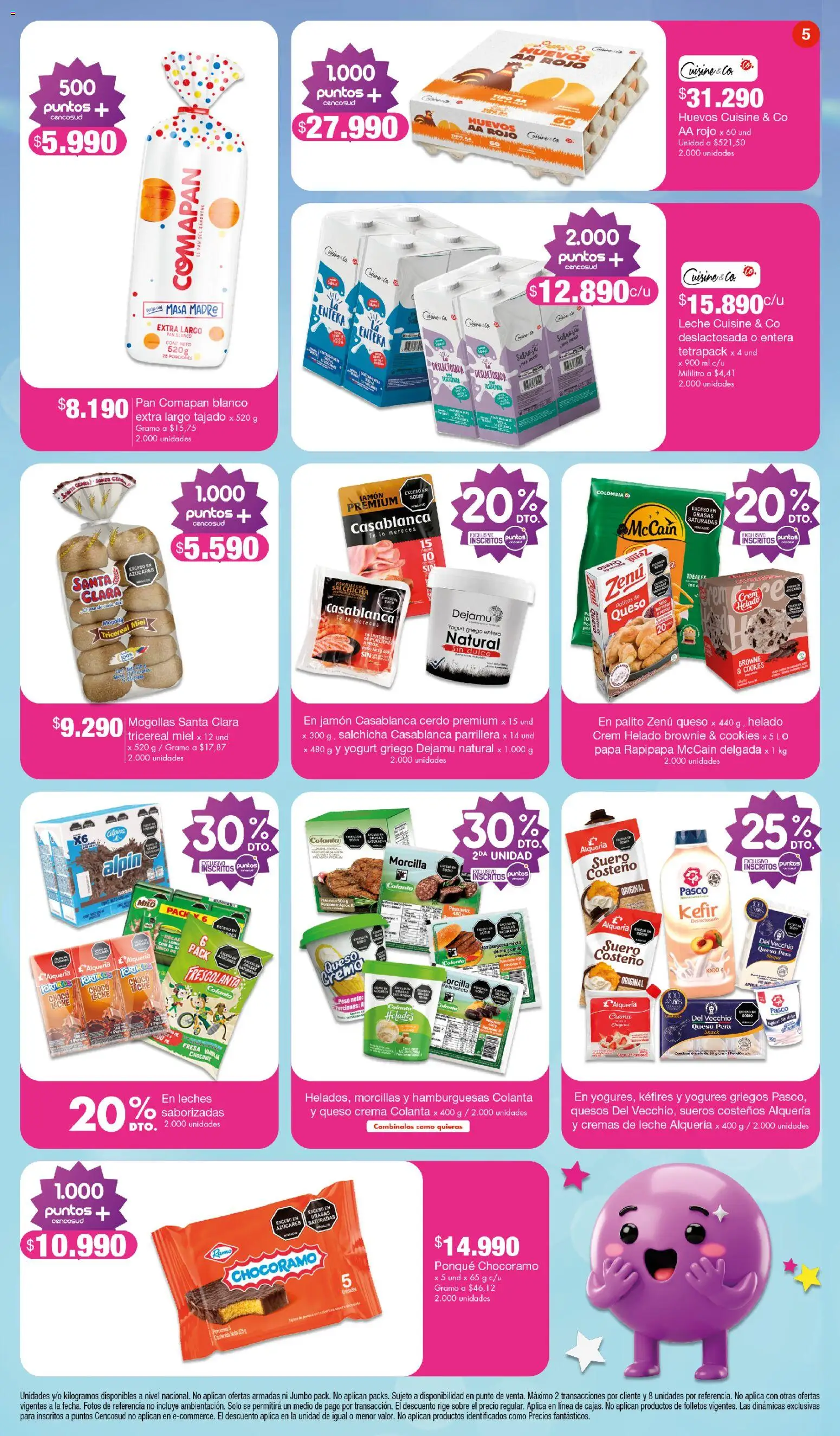 Jumbo revista - valida desde el 27/08/2026 | Página: 5 | Productos: Fresa, Kéfir, Sobre, Morcilla
