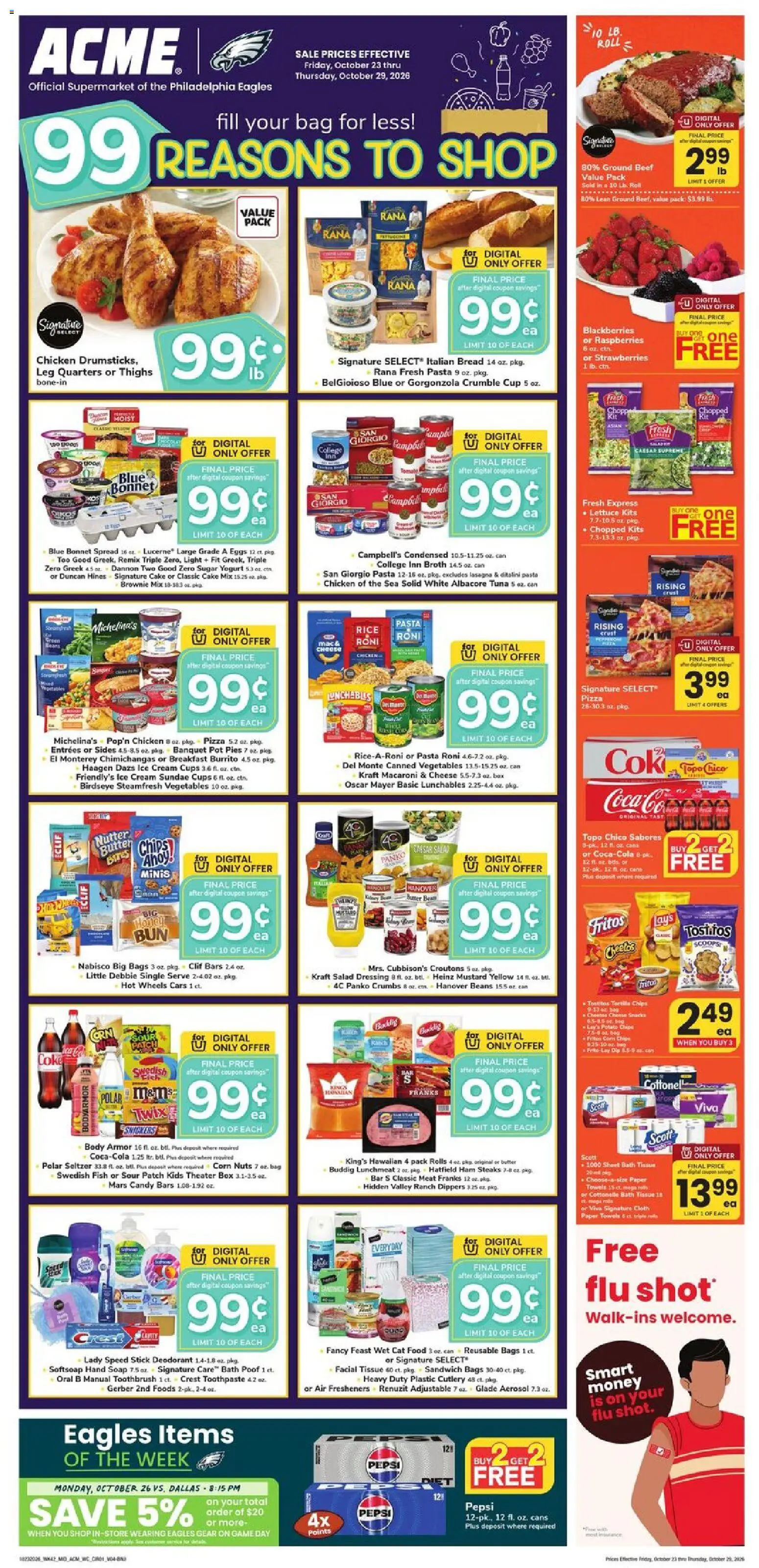 Acme Weekly Ad - valid from 10/23/2026 | Page: 1