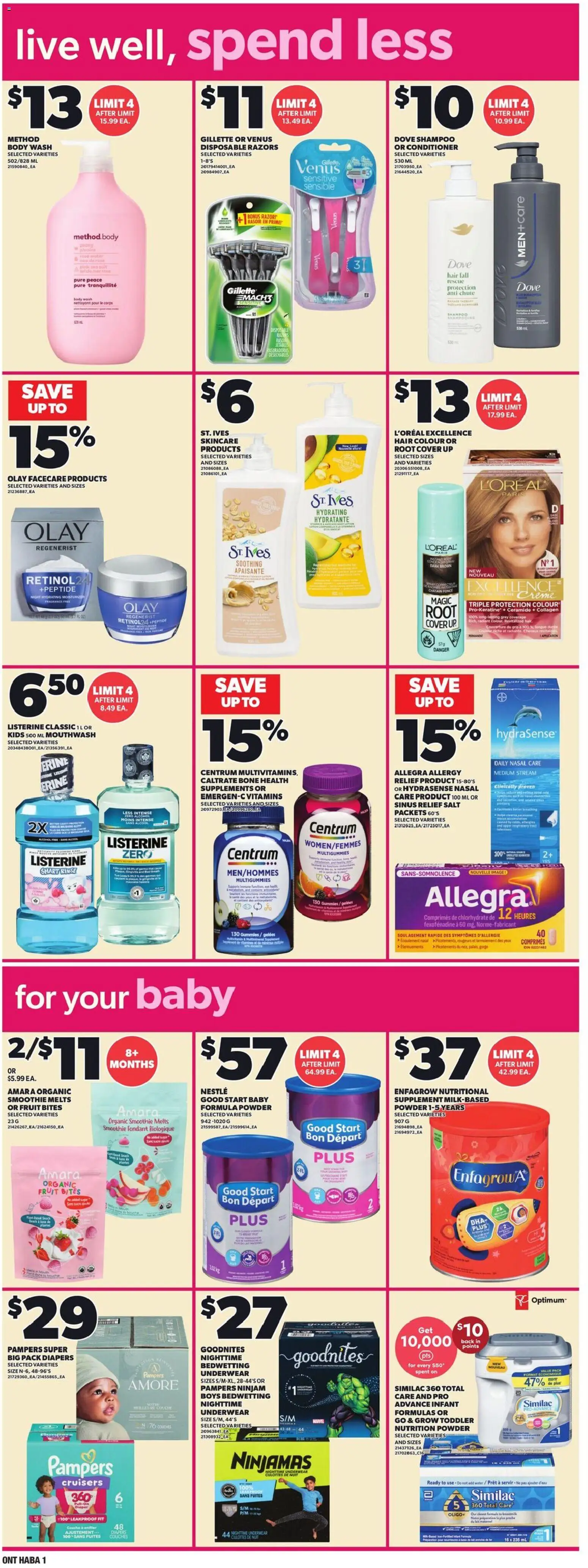 Independent Grocer flyer valid from 28.05.2026 | Page: 11 | Products: Shampoo, Conditioner, Mouthwash, Underwear