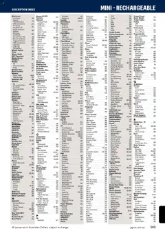 Preview of Jaycar Engineering & Scientific Catalogue 2025/2026 - valid from 09/07/2025 | Page: 595