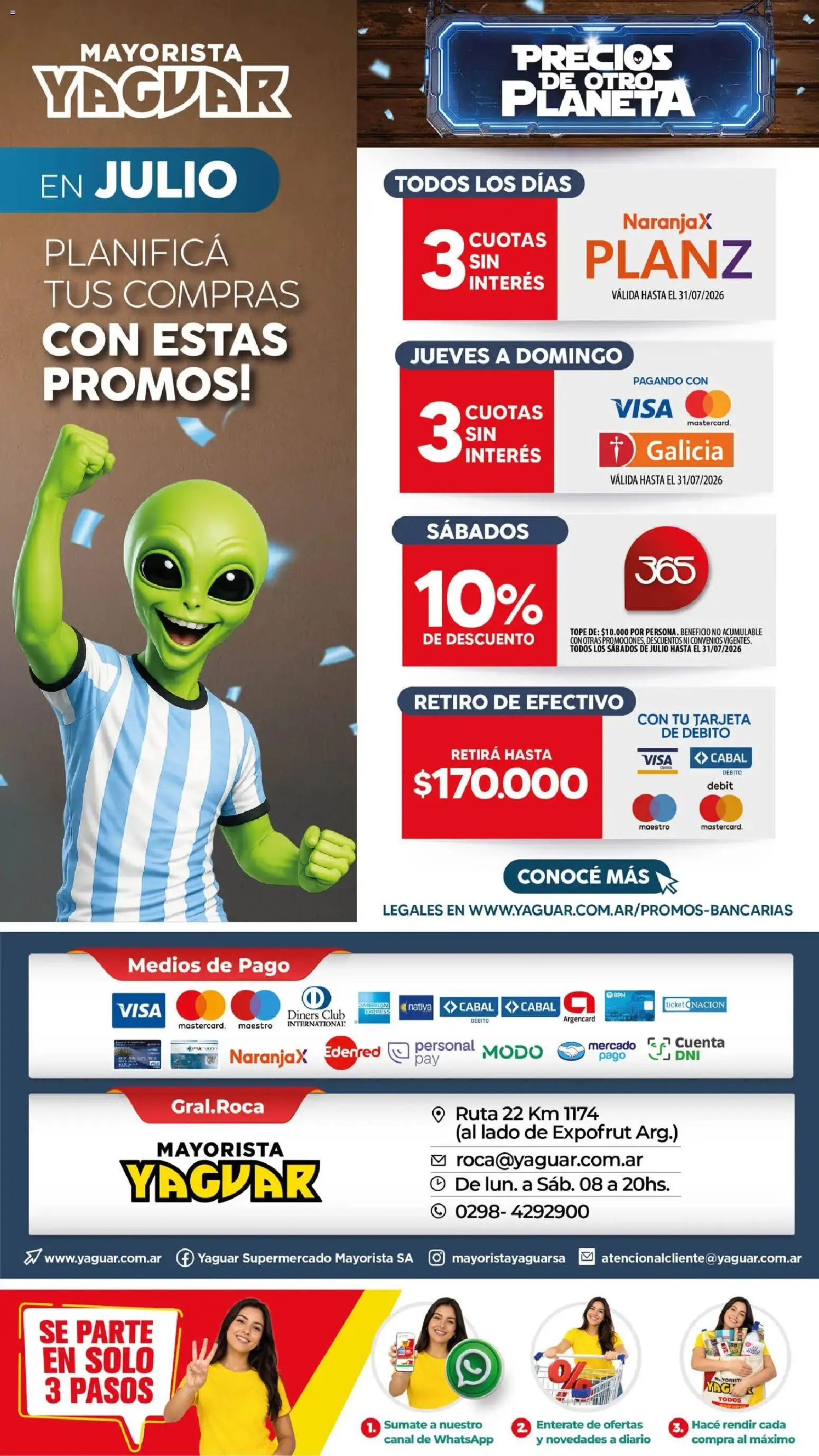 Yaguar - Oferta Semanal General Roca │ válido desde el 29/06/2026 | Página: 19
