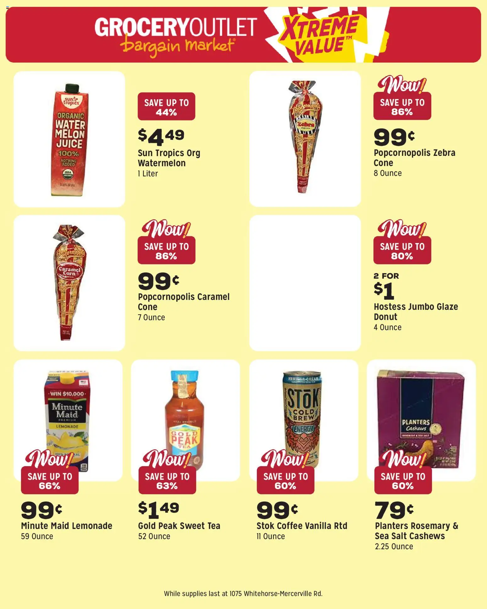 Grocery Outlet Weekly Ad - NJ - valid from 20.05.2026 | Page: 11 | Products: Corn, Coffee, Watermelon, Melon