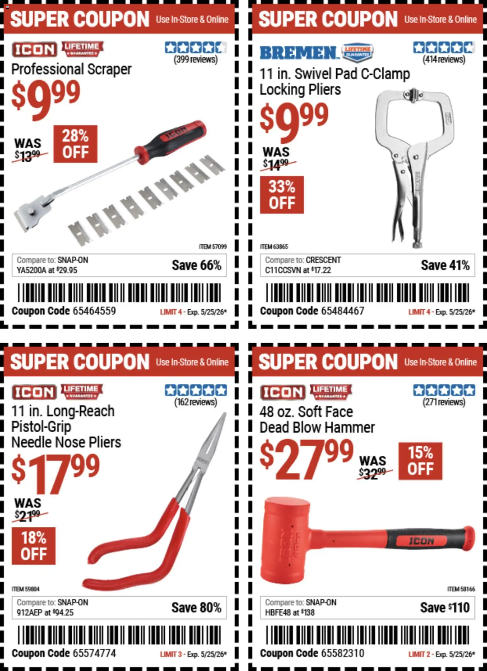 Harbor Freight Weekly Ad - valid from 11.05.2026 | Page: 1