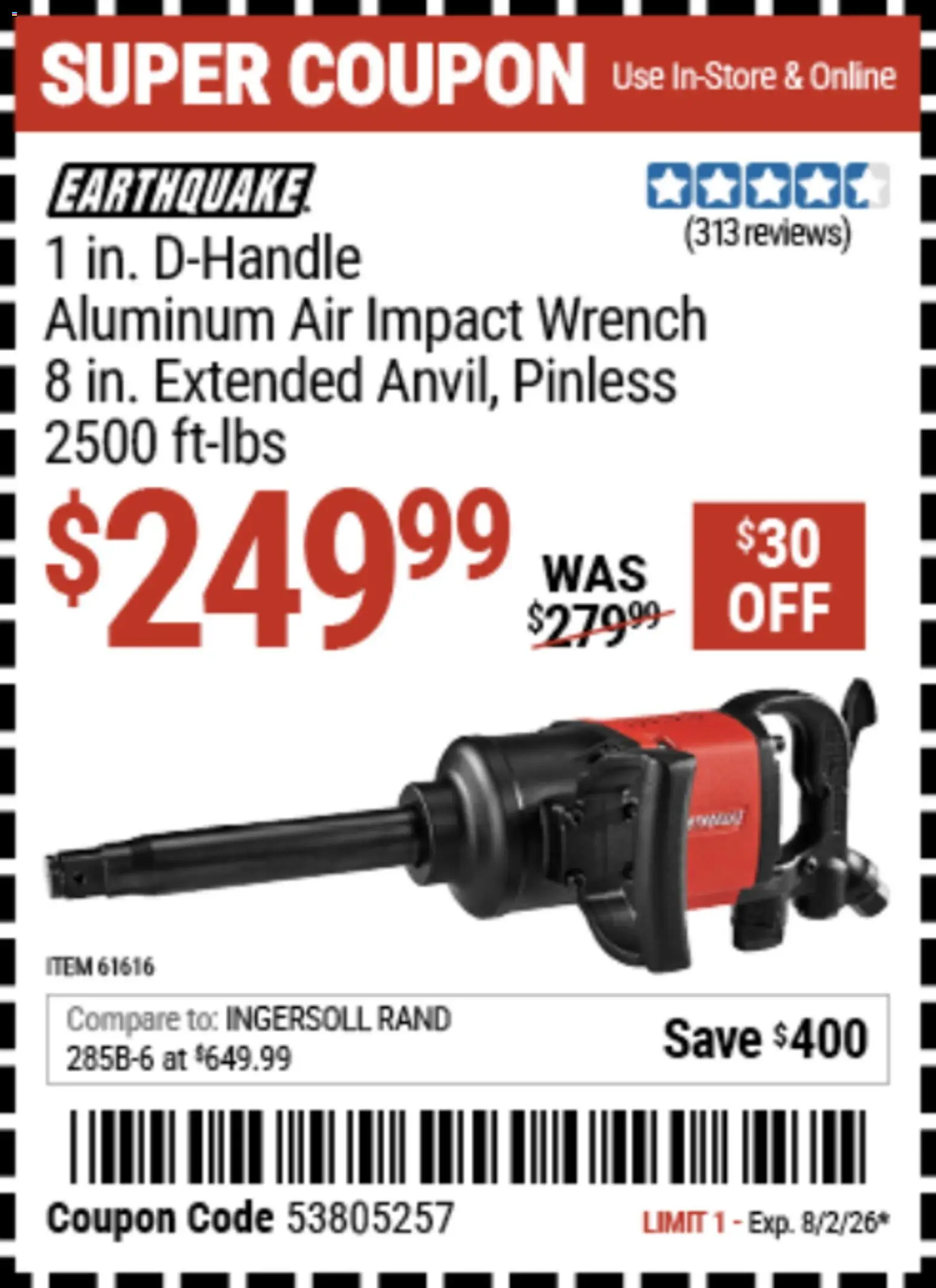 Harbor Freight Weekly Ad - valid from 07/20/2026 | Page: 13 | Products: Wrench