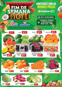 Mateus ofertas Especial do Horti - Pré-Visualização do folheto da loja Mateus, válido de 30.05.2026