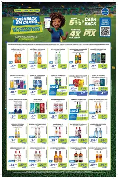 Prezunic ofertas Bebidas e Snacks - Pré-Visualização do folheto da loja Prezunic, válido de 01/07/2026