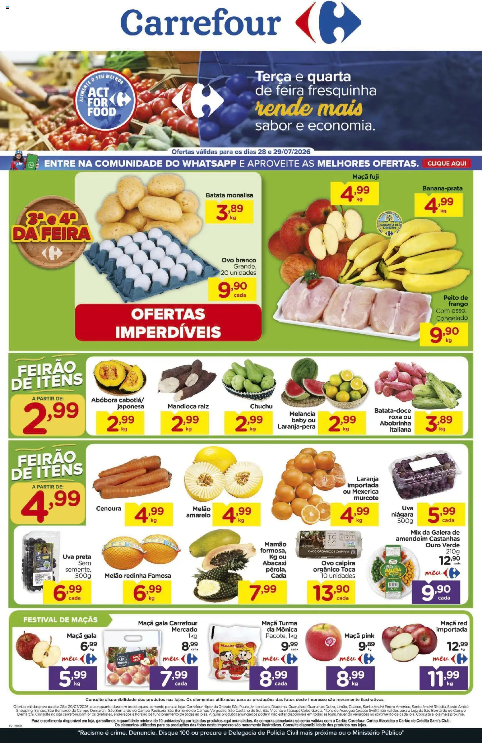 Carrefour Folheto - válido de 28/07/2026 | Página: 1